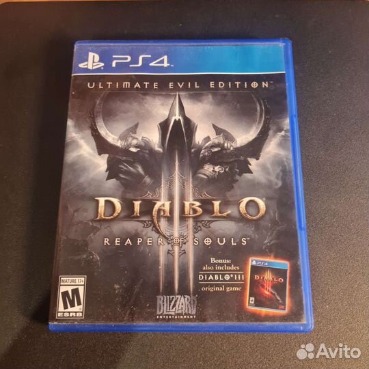 Diablo 3 ps4 диск
