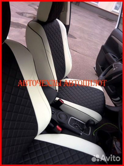 Чехлы Автопилот Mitsubishi Outlander 3 из экокожи