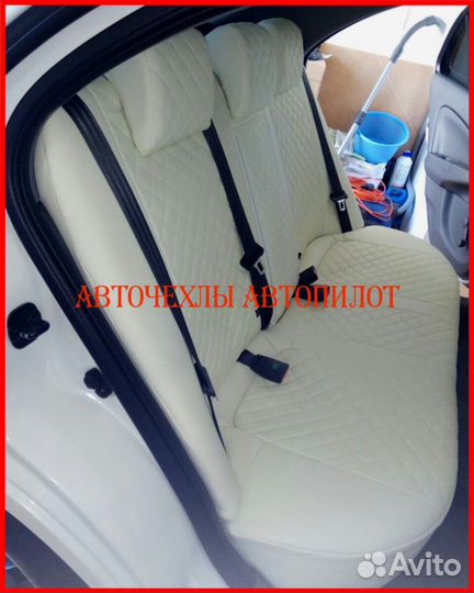 Чехлы Автопилот Nissan Almera Classic из экокожи