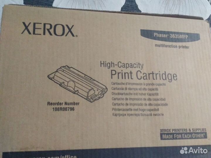 Картридж Xerox 108R00796 для Phaser 3635MFP