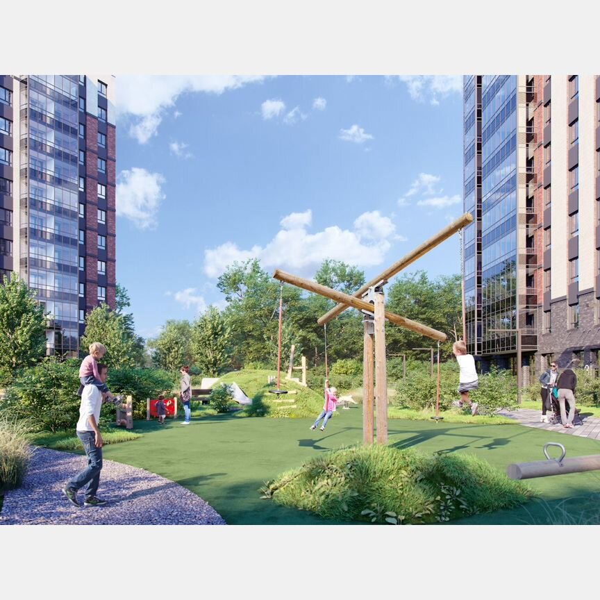 1-к. квартира, 43,3 м², 1/12 эт.