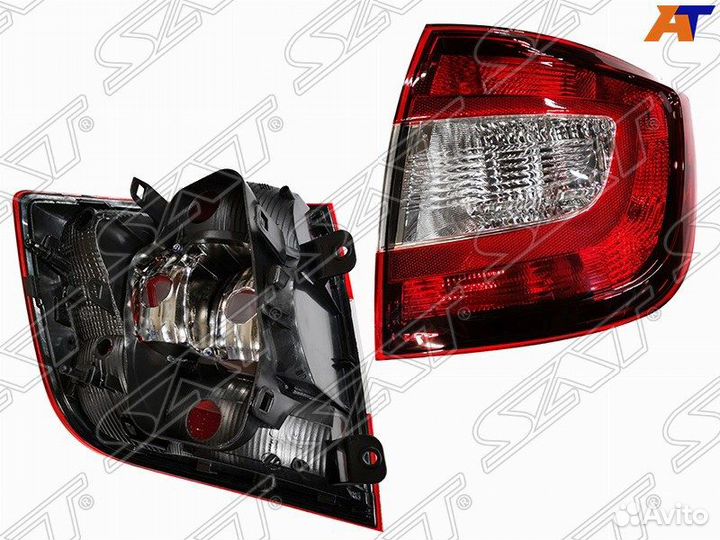 Фонарь правый задний в крыло Skoda Rapid