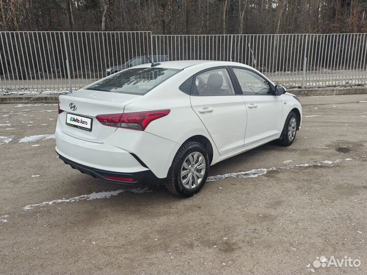 Hyundai Solaris 1.6 AT, 2021, 122 000 км