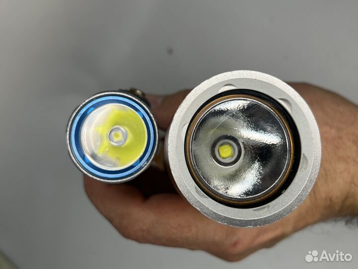 Фонари для дайвинга и подводной охоты 18650