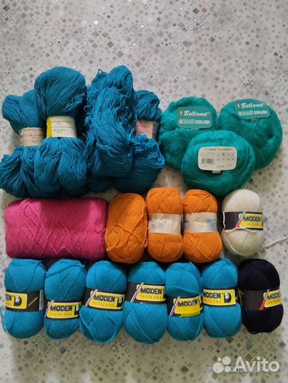 Пряжа нитки для вязания