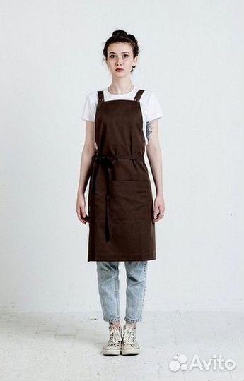 Китель поварской мужской черный оптом