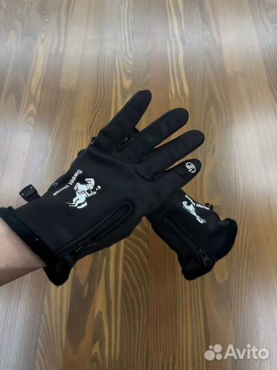 Перчатки для верховой езды утепленные