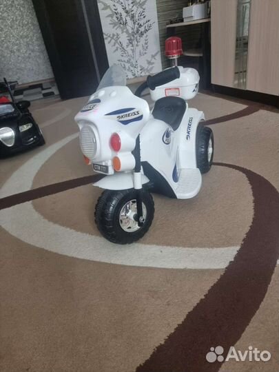 Детский мотоцикл на аккумуляторе бу