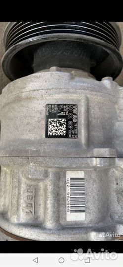 Компрессор кондиционера.,шкода октавиа а7