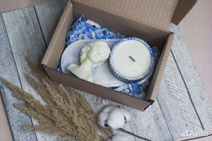 Подарочный набор свечи из соевого воска