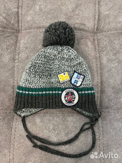 Шапка осенняя на 3-4 года