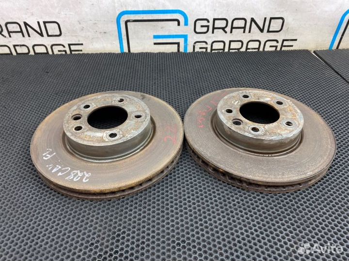 Диски тормозные передние Porsche Cayenne 955