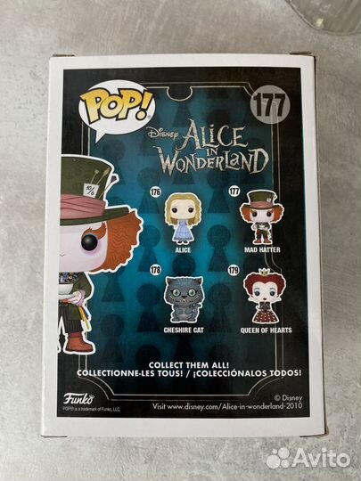 Funko pop. Безумный Шляпник. Mad Hatter