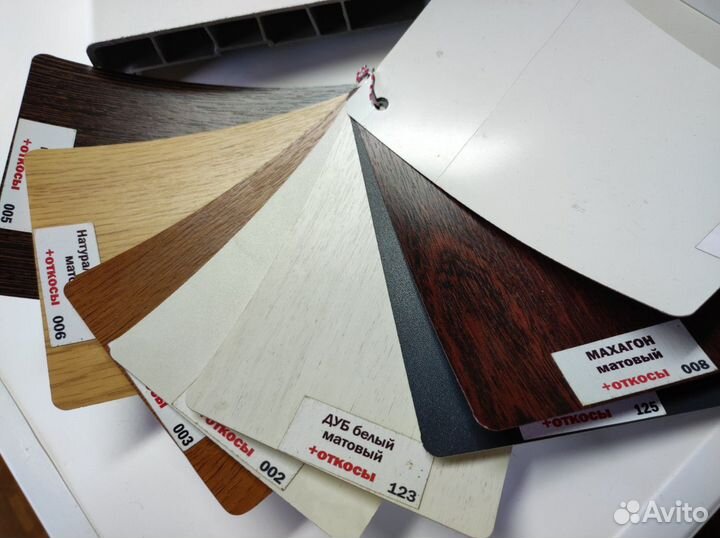 Цветные подоконники пвх