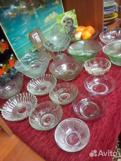 Салатник стеклянный