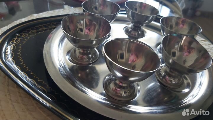 Серебряные стопки