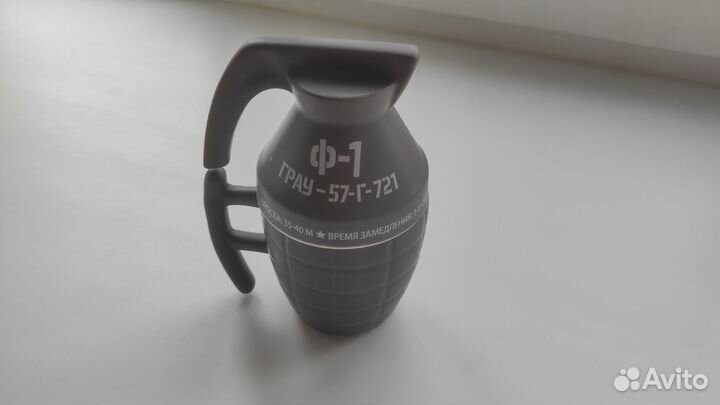 Кружка в виде гранаты