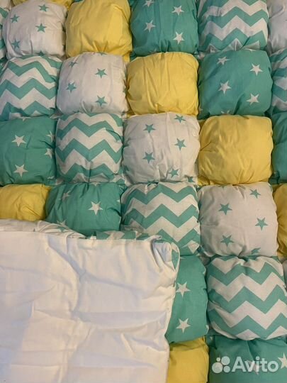 Детское одеяло бомбон (ручная работа)