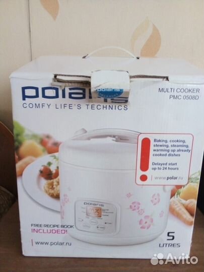 Мультиварка polaris 5л в рабочем состоянии