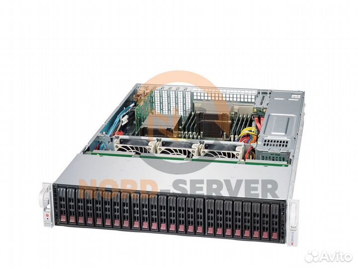 Supermicro 2028R-E1CR24L 26SFF E5-2620 v3 16GB