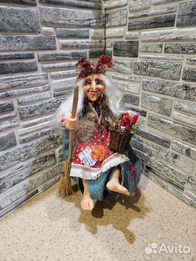 Оберёг Баба Яга, ручная работа