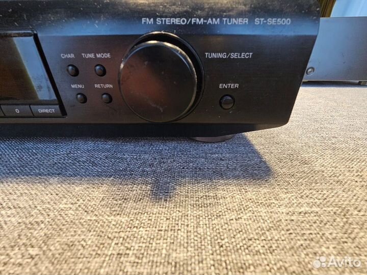 Sony FM Stereo FM/AM Tuner ST-SE500