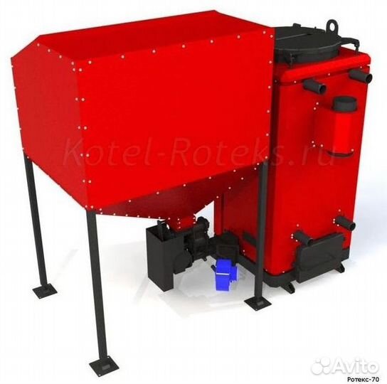 Котел на пеллетах Roteks 70 кВт