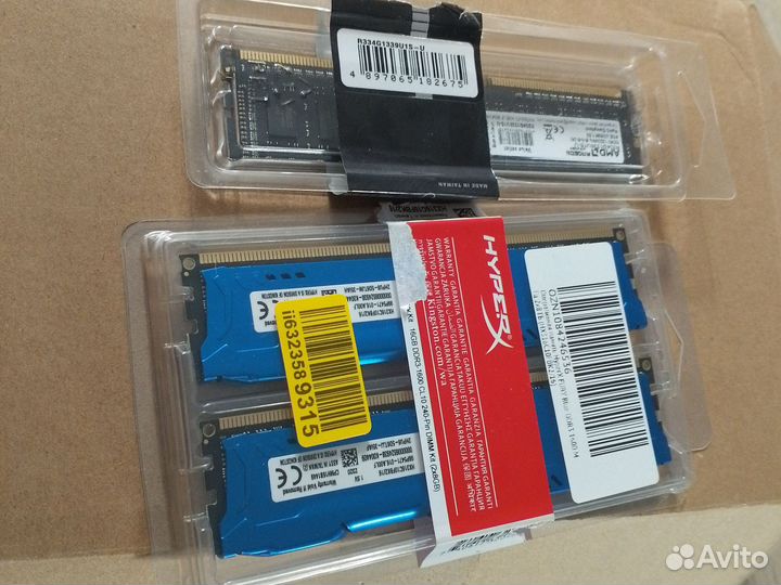 Ddr 3 8gb у плашки