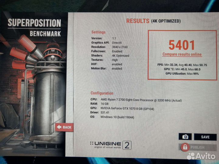 Geforce Palit Gtx 1070 8gb gddr5 Jetstream OC