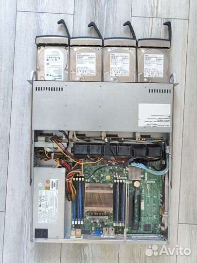 Сервер Supermicro (srvlegion SL1500)