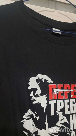 Новая черная футболка Виктор Цой L