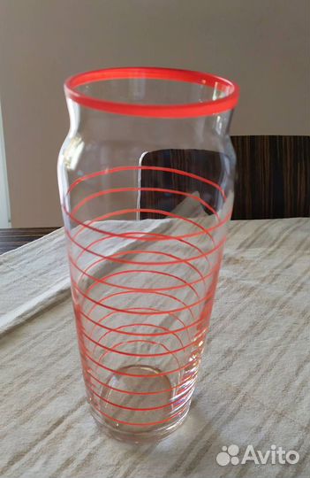 Штоф и стопки Городница. Вазы: фарфор и стекло