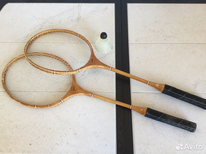Ракетки для бадминтона Белка 2шт./ СССР