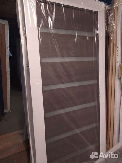 Двери экошпон со склада 900*2000 Венге. Грей