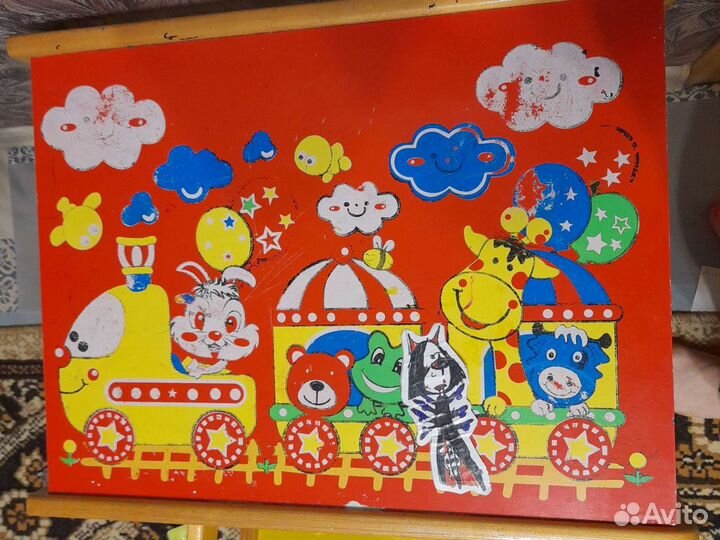 Детский столик и стульчик