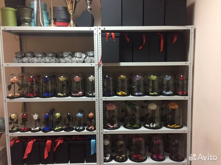 Роза в колбе (арт. 0069)