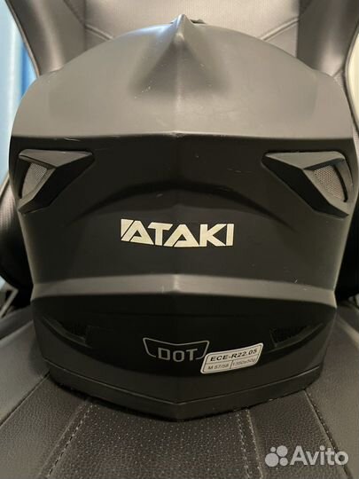 Кроссовый шлем ataki