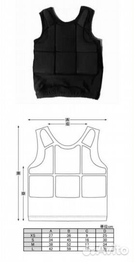 Защита торса кудо (Кираса)