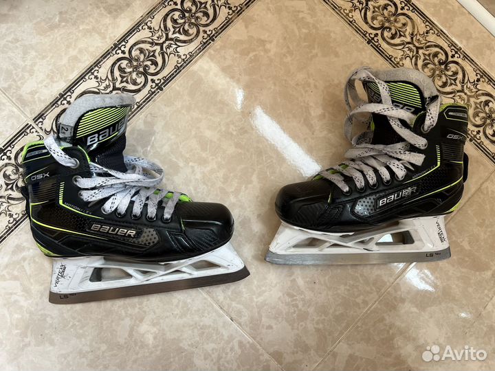 Вратарские хоккейные коньки bauer gsx jr 2,5ee