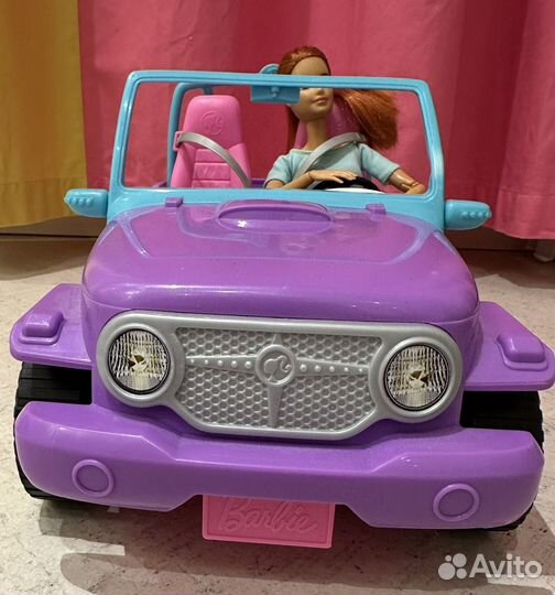 Лошадь и джип для Барби
