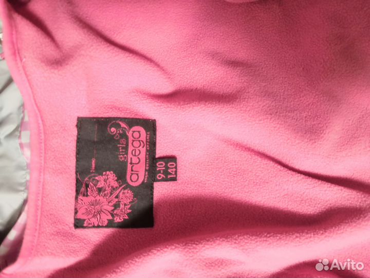 Куртка на девочку 140, летняя с подкладкой