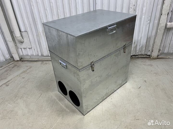 Шумбокс оцинкованный двойной