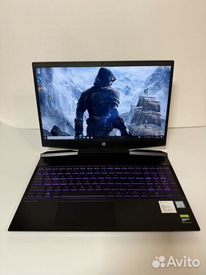 Игровой ноутбук HP I5 9300h / GTX 1650