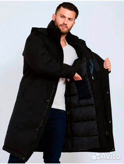 Парка демисезонная мужская