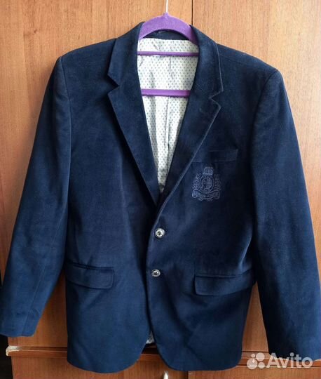 Пиджак детский велюровый