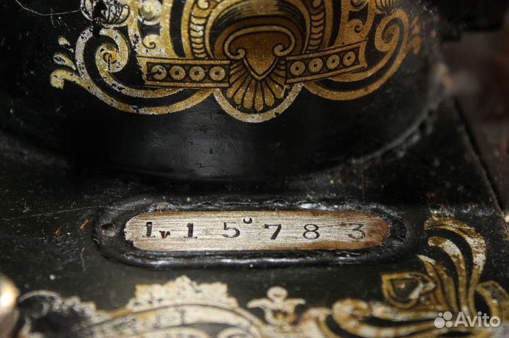 Антикварная швейная машина Winselmann nahmaschine