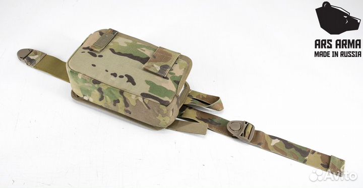 Подсумок РПК отрывной черный старопошив (Ars Arma)