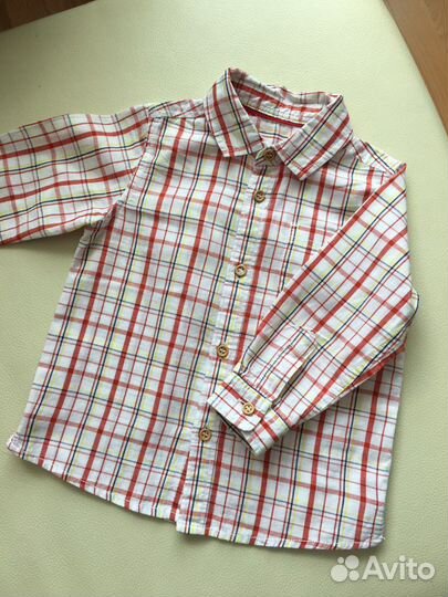 Рубашка для мальчика 80