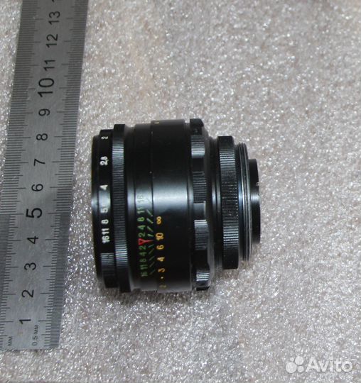 Объектив гелиос 44-2. Helios