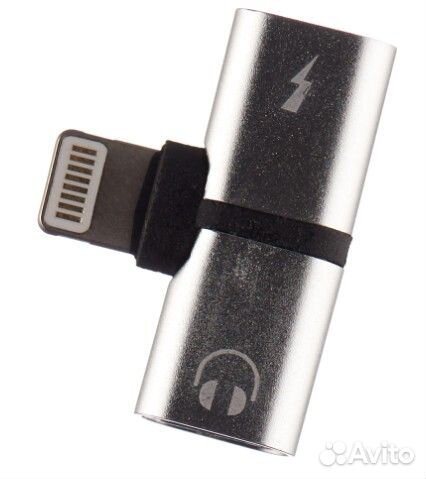 Переходник 8pin на зарядку и наушники